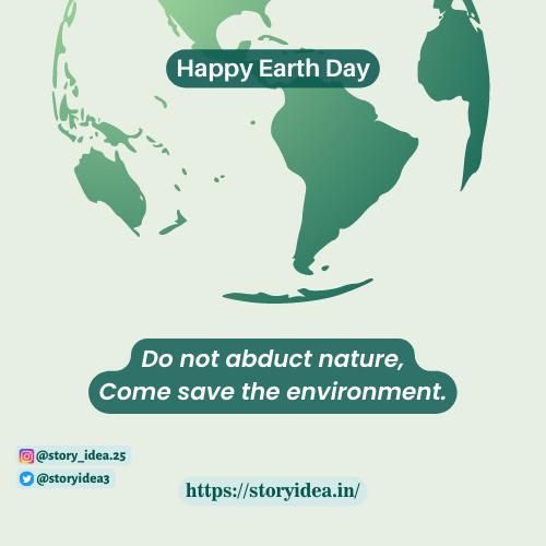 Earth Day Quotes In English