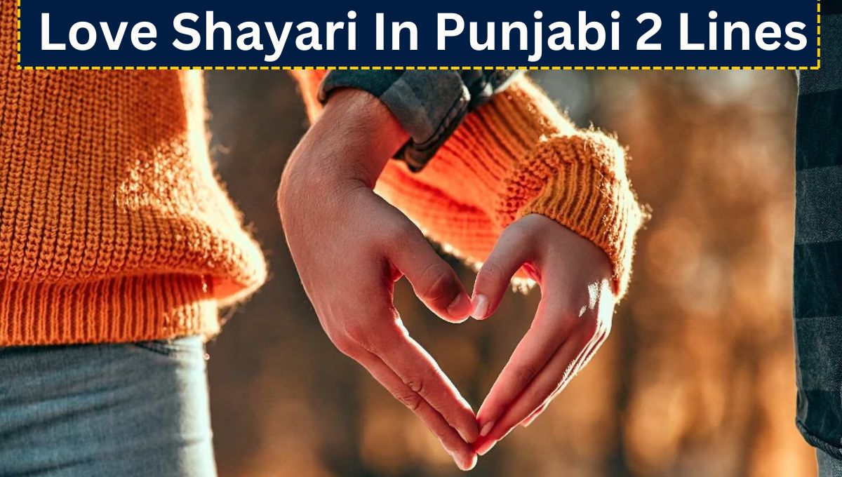 Love Shayari In Punjabi Two Lines